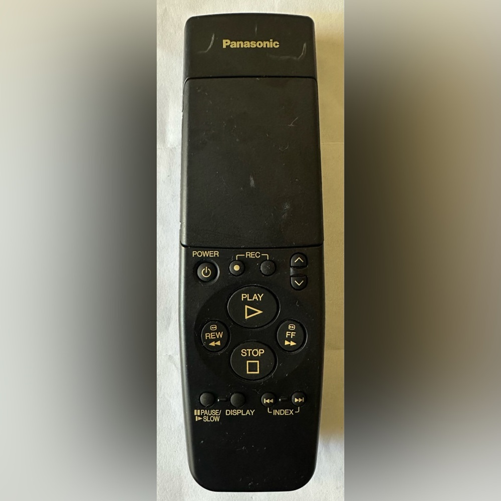 Panasonic VEQ1883 VCR Remote Control for AG-2550 AG-2550P